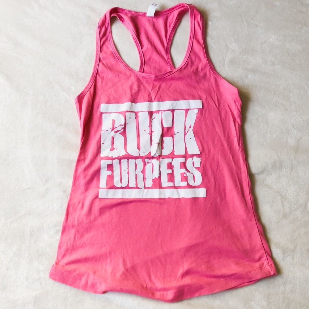 Next Level Racerback Workout Tank Buck Furpees